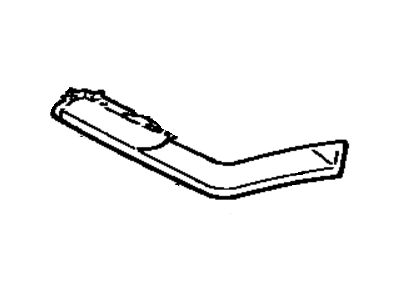 Toyota 76083-17010-08 Spoiler Sub-Assy, Front LH