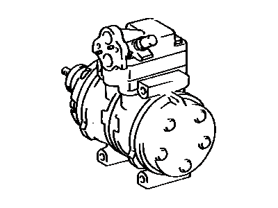 Toyota 88320-17010 Compressor Assy, Cooler