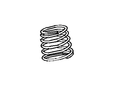 Toyota 48231-17430 Spring, Coil, Rear
