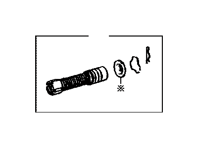 Toyota 04311-17020 Cylinder Kit, Clutch Master