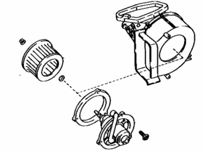 Toyota 87130-17040 Blower Assembly