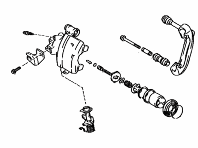 Toyota 47730-17010 Caliper