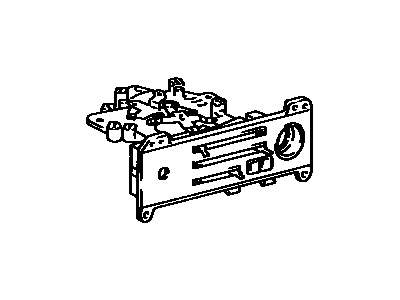 Toyota 55910-17050 Control Assy, Heater Or Boost Ventilator