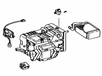 Toyota 87150-17070 Heater Assembly