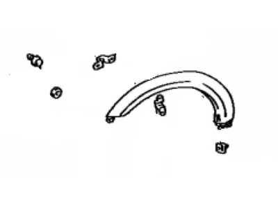 Toyota 53087-60906 Flare