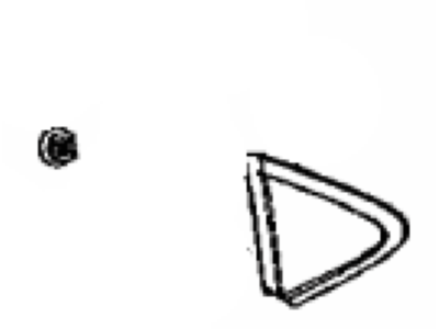 Toyota 62505-02010 Quarter Pillar Trim