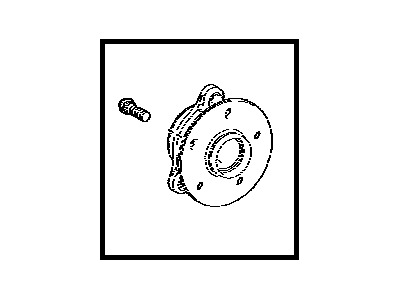 Toyota 43550-47020 Front Hub