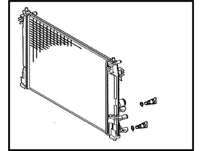 Toyota 16400-37410 Radiator