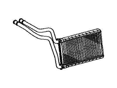 Toyota 87107-47080 Heater Core