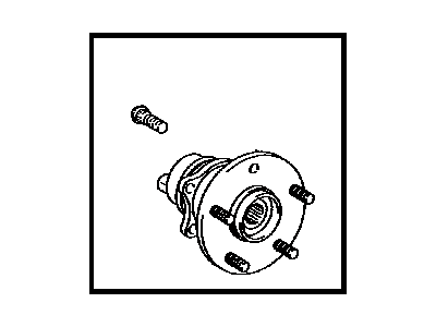Toyota 42450-12210 Hub & Bearing