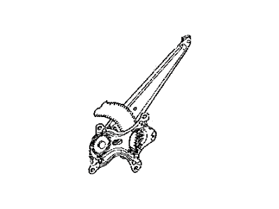 Toyota 69804-47020 Window Regulator