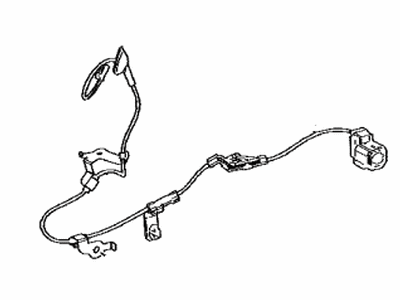 Toyota 89516-06230 ABS Sensor Wire