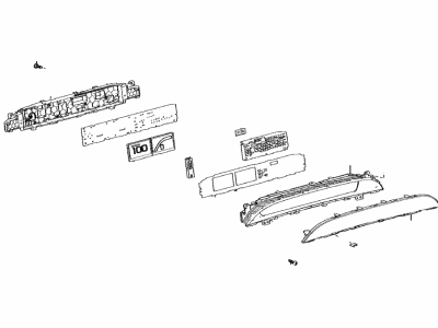 Toyota 83800-47U70 Cluster Assembly