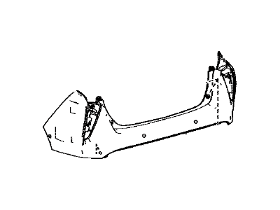 Toyota 52159-47913 Bumper Cover