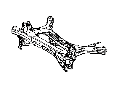 Toyota 51206-47010 Member Sub-Assembly, Rear