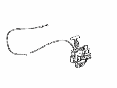 Toyota 64600-06070 Lock Assembly