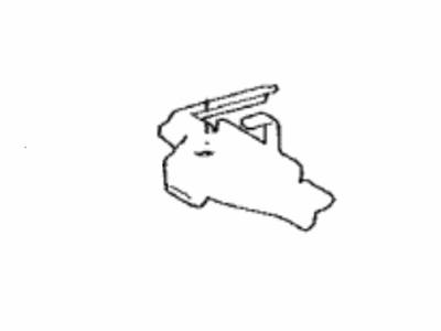 Toyota 74482-33020 Hold Down Clamp Bolt