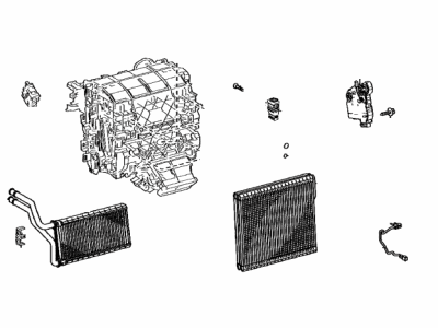 Toyota 87050-06850 AC & Heater Assembly