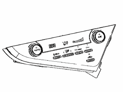 Toyota 55900-33L40 Dash Control Unit