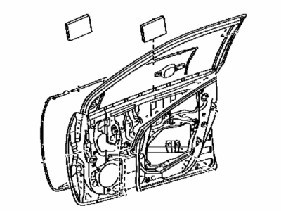 Toyota 67002-12A60 Door Shell