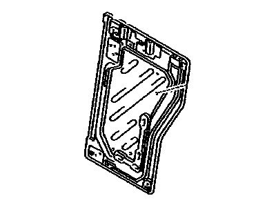 Toyota 71018-12500 Frame Sub-Assy, Rear Seat Back, LH