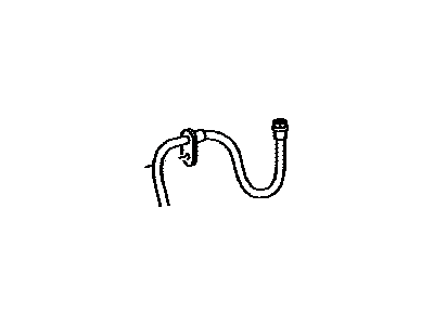 Toyota 90947-02E78 Hose, Flexible