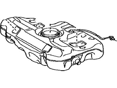 Toyota 77001-12B01 Tank Sub-Assembly, Fuel