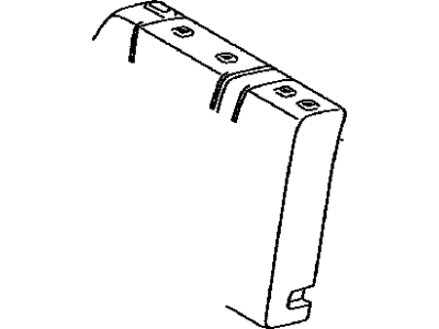 Toyota 71651-02310 Seat Back Pad