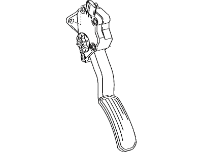Toyota 78110-33020 Sensor Assy, Accelerator Pedal