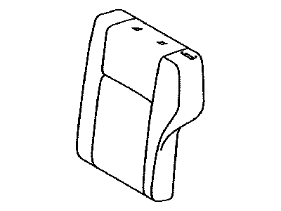 Toyota 71078-12E90-B0 Seat Back Cover