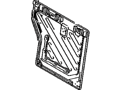 Toyota 71017-12A40 Frame Sub-Assy, Rear Seat Back, RH