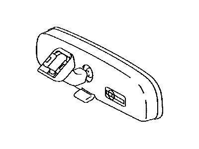 Toyota 87810-06200 Mirror Inside