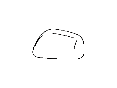 Toyota 87945-74010-K0 Outer Mirror Cover, Left