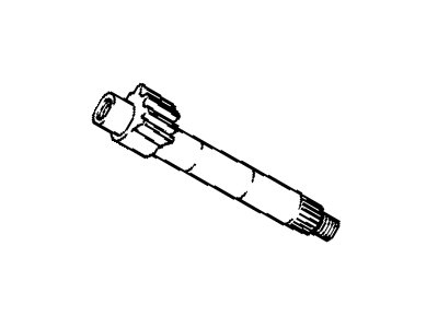 Toyota 44111-35030 Sector Shaft