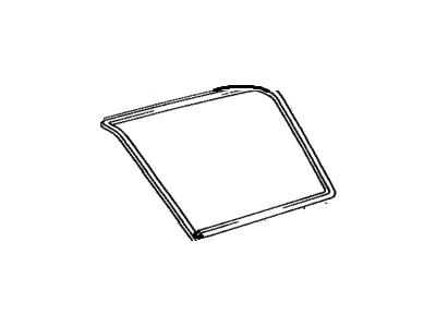 Toyota 68177-89101 Seal, Quarter Window Glass