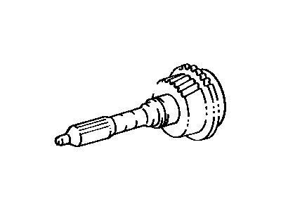 Toyota 33301-26022 Shaft, Input