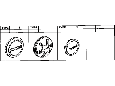 Toyota 42621-35180 Wheel Cap