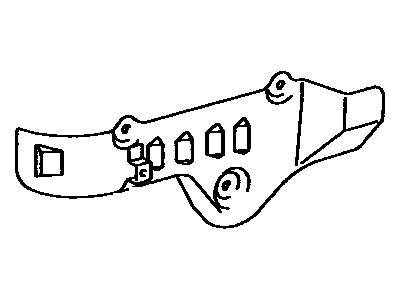 Toyota 17167-35180 INSULATOR, Exhaust Manifold Heat