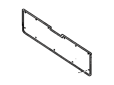 Toyota 64780-35060-C0 Gate Trim Panel