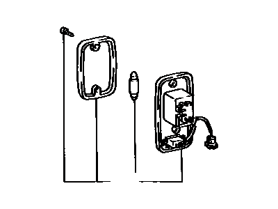 Toyota 81250-13020-A0 Lamp Assembly, Room
