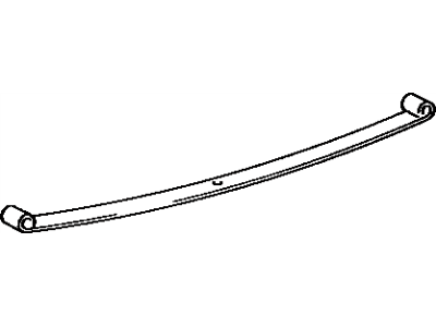 Toyota 48121-35051 Leaf, Front Spring