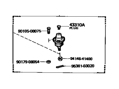 Toyota 43350-39045 Ball Joint