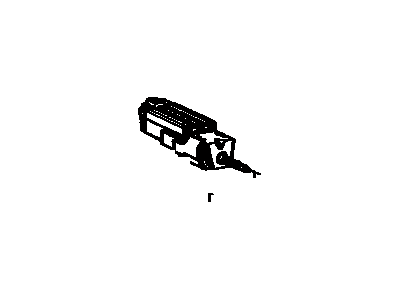 Toyota 84112-80178 Switch Assembly, Light Control