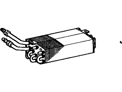 Toyota 88501-30531 Evaporator Core