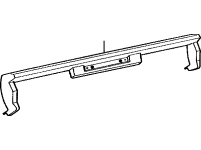 Toyota 55404-60010 Safety Pad Sub-Assy, Instrument Panel, Upper