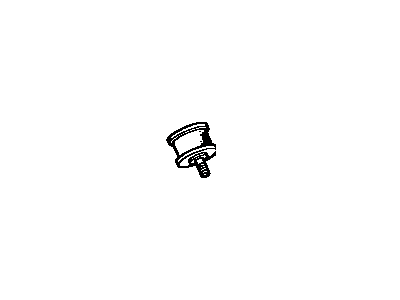 Toyota 12361-60022 Insulator, Engine Mounting, Front