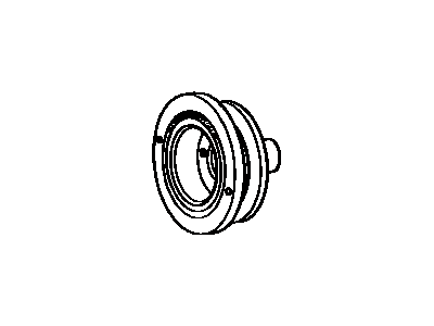 Toyota 13470-60111 PULLEY, Crankshaft