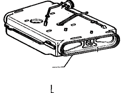 Toyota 77100-60043 Tank Assembly, Fuel