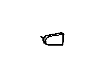 Toyota 71349-33010 Hinge Cover