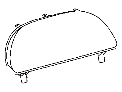 Toyota 83852-06B50 Cluster Lens